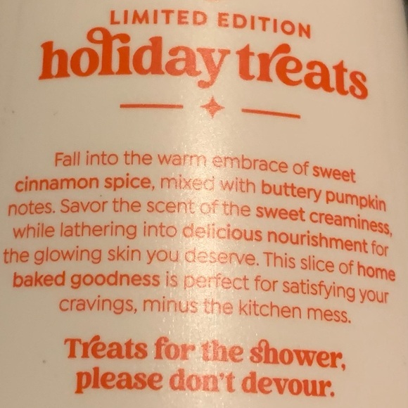 Dove Holiday Treats Body Wash- Cinnamon Pumpkin Pie Limited Edition - Picture 7 of 7